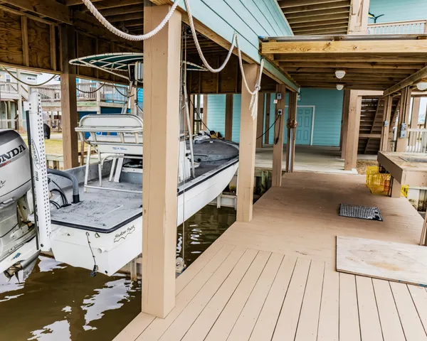 a view of a balcony with chairs