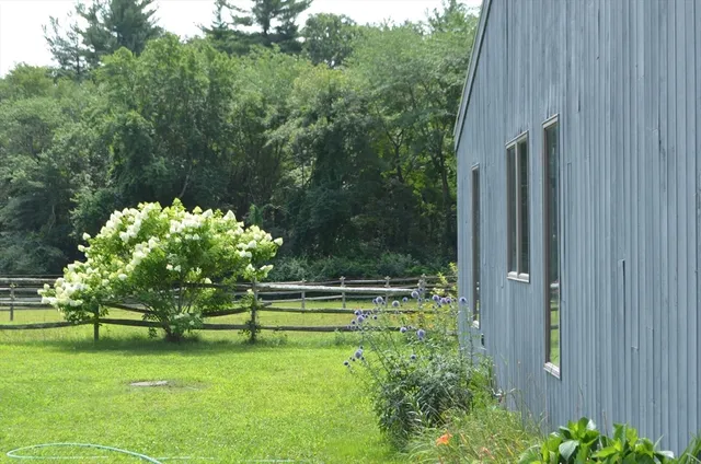 a view of a back yard