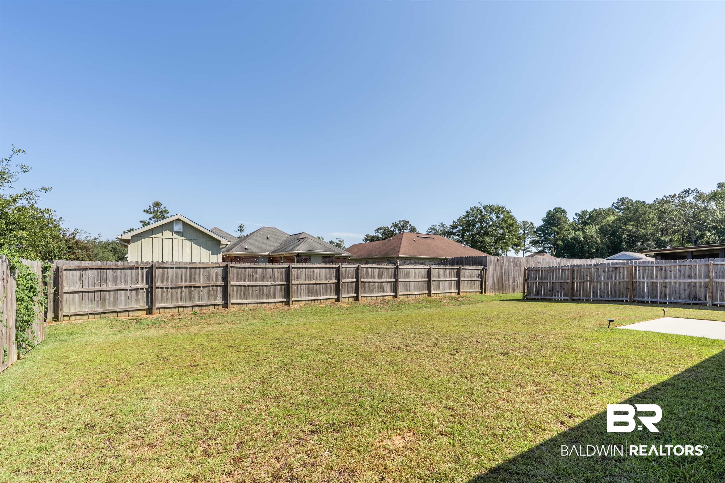 1906 Stonepine Drive South Semmes, AL 36575 - Photo 27 of 30 View of fenced backyard