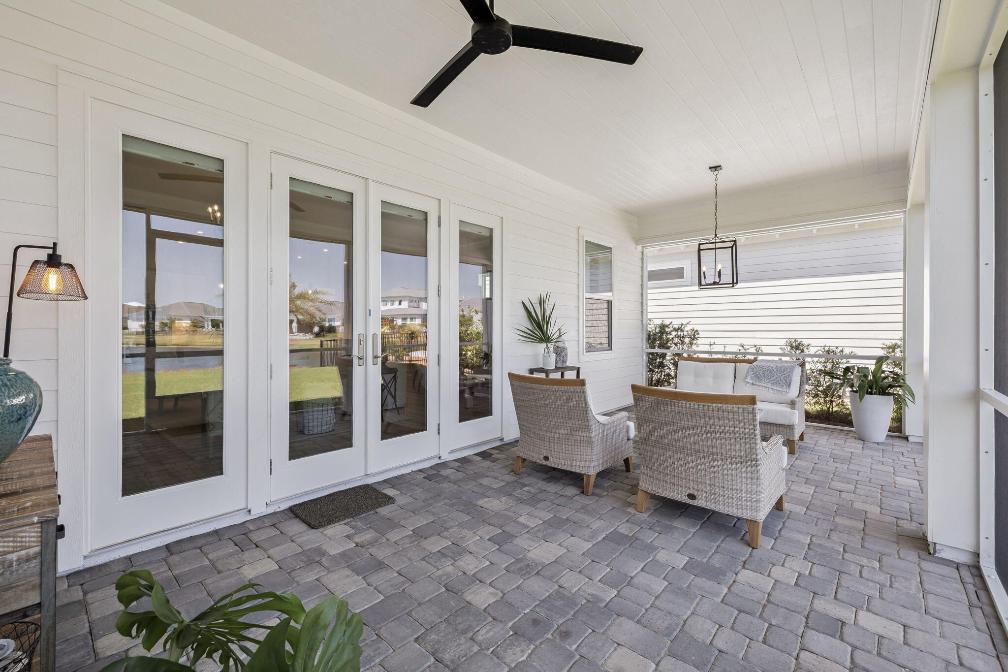 122 Pennekamp Ln Inlet Beach Inlet Beach, FL 32461 - Photo 29 of 66 Lanai is 24.8 x 12 ft.
