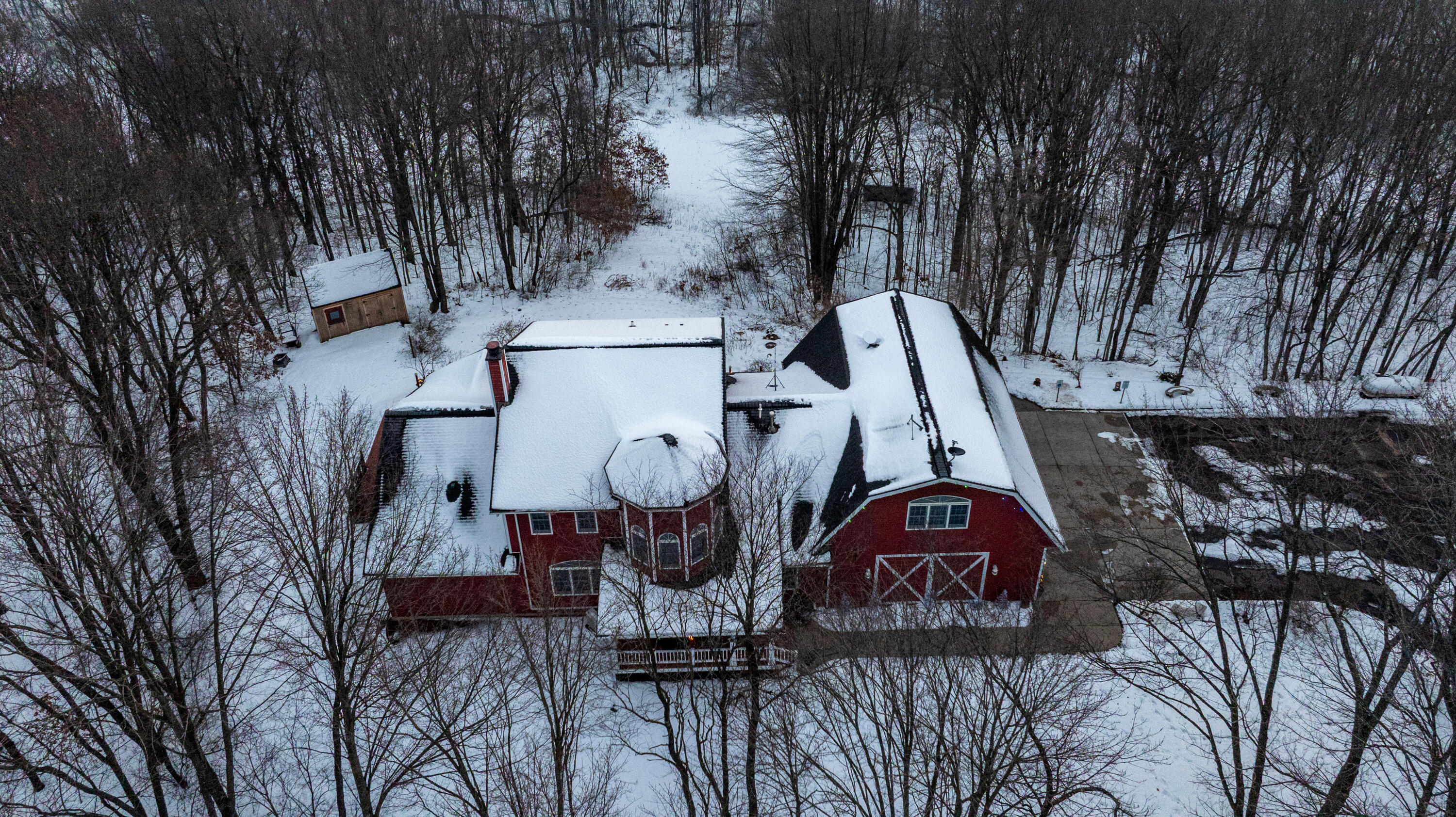 W10753 Hannon Road Black River Falls, WI 54615 - Photo 13 of 103 Exterior Aerial_