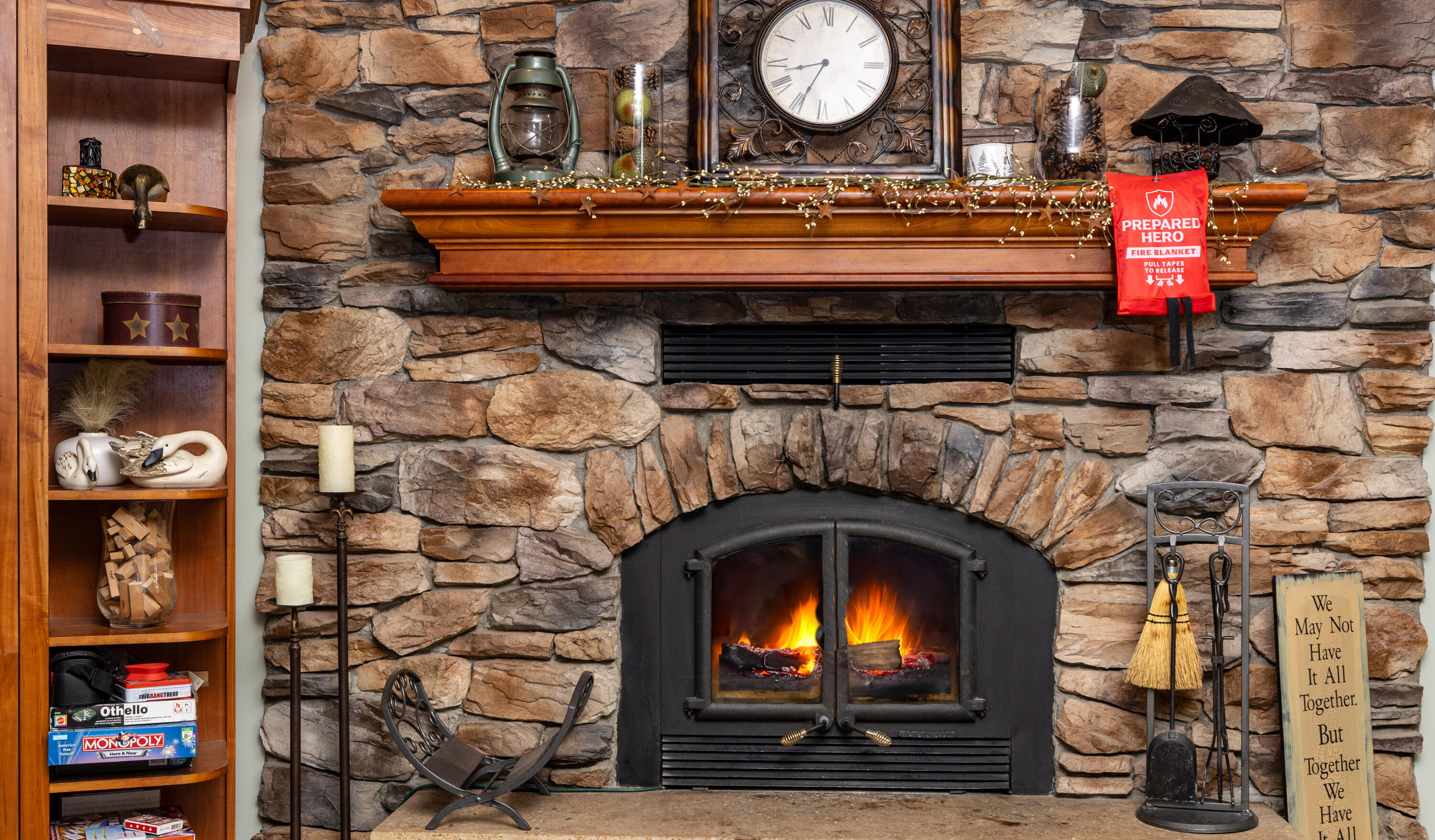 W10753 Hannon Road Black River Falls, WI 54615 - Photo 20 of 103 Fireplace