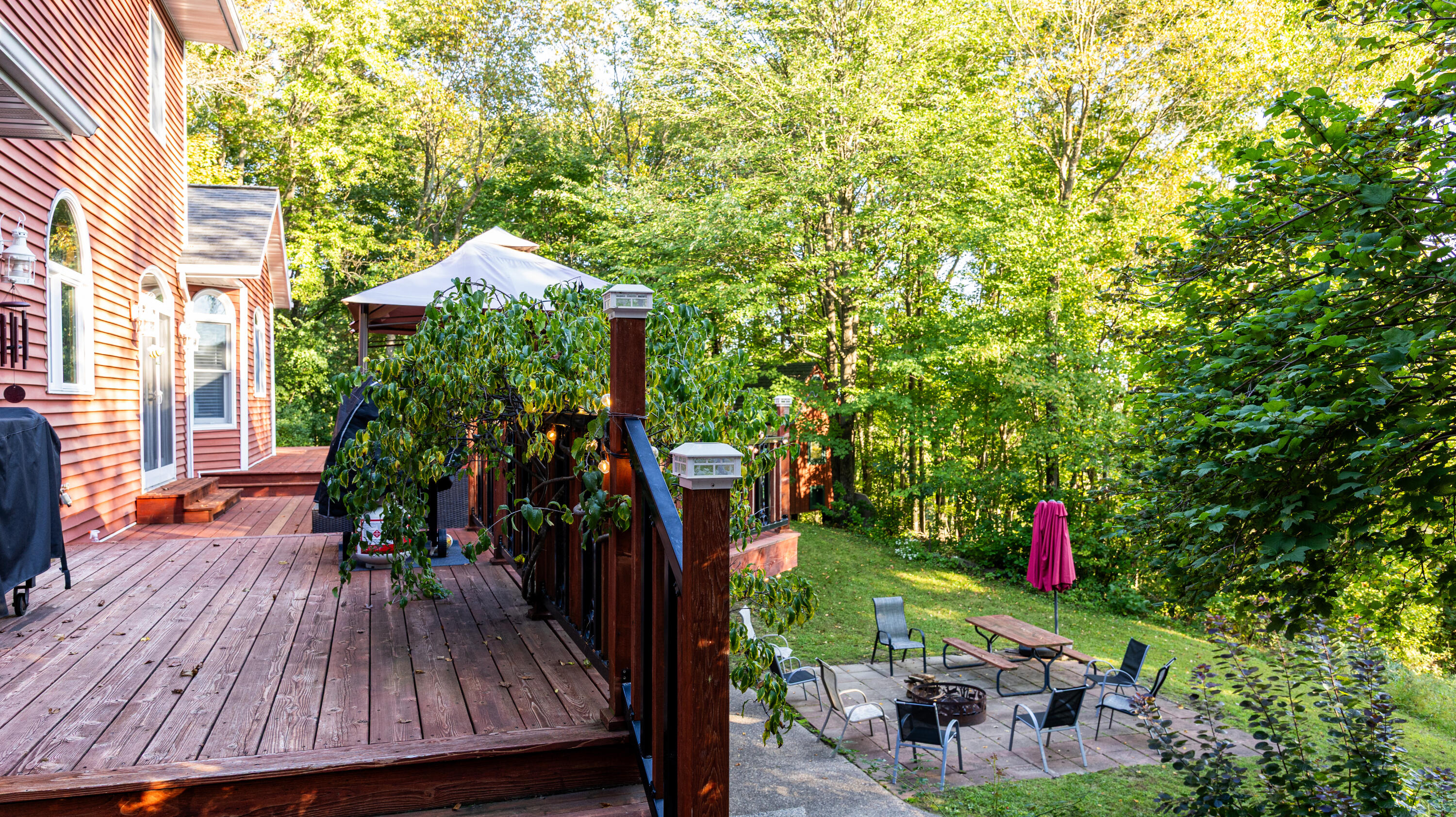 W10753 Hannon Road Black River Falls, WI 54615 - Photo 85 of 103 Exterior Back Deck Area 3