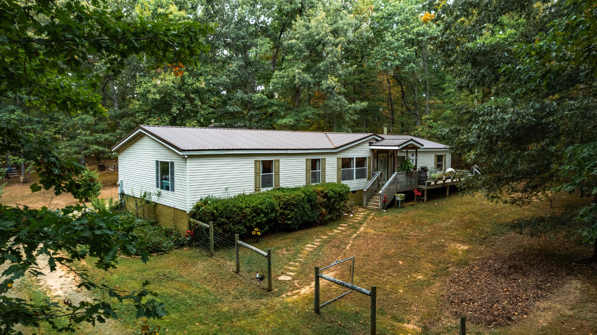 382 Locust Road Dunlap, TN 37327 - Photo 19 of 44 a aerial view of a house with yard and sitting area