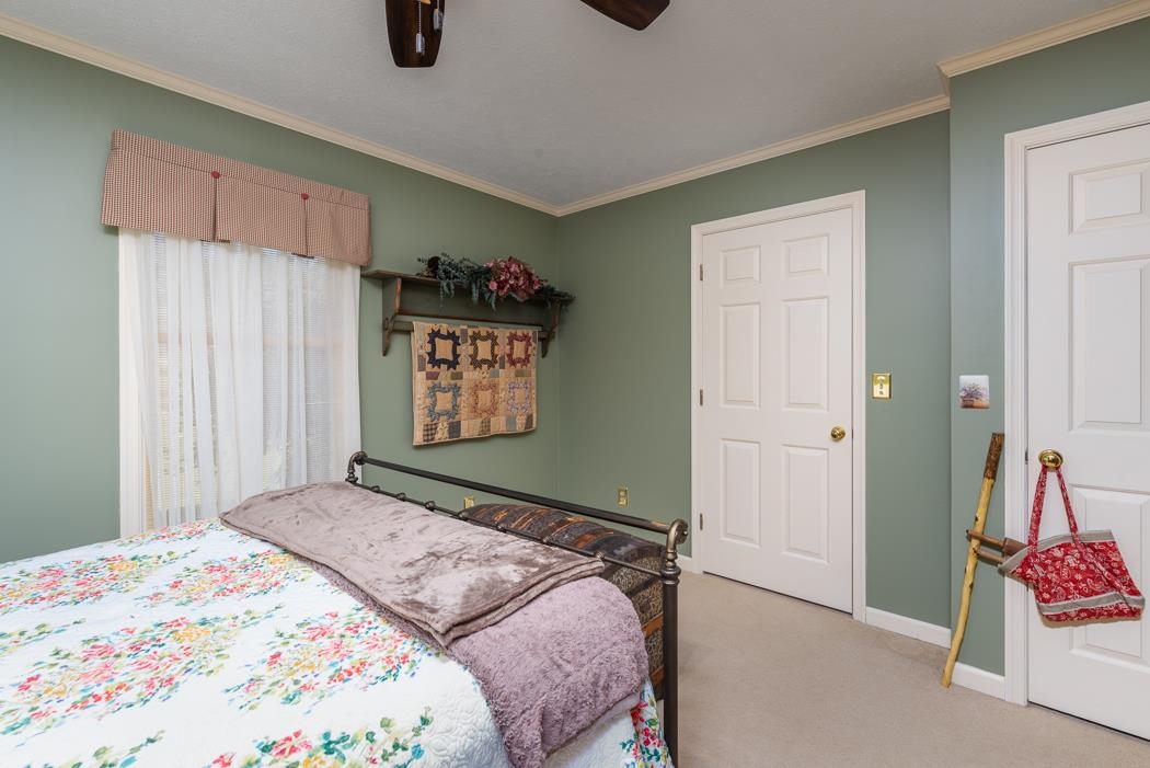 624 Augusta Farms Road Waynesboro, VA 22980 - Photo 37 of 63 a bedroom with a bed and a window