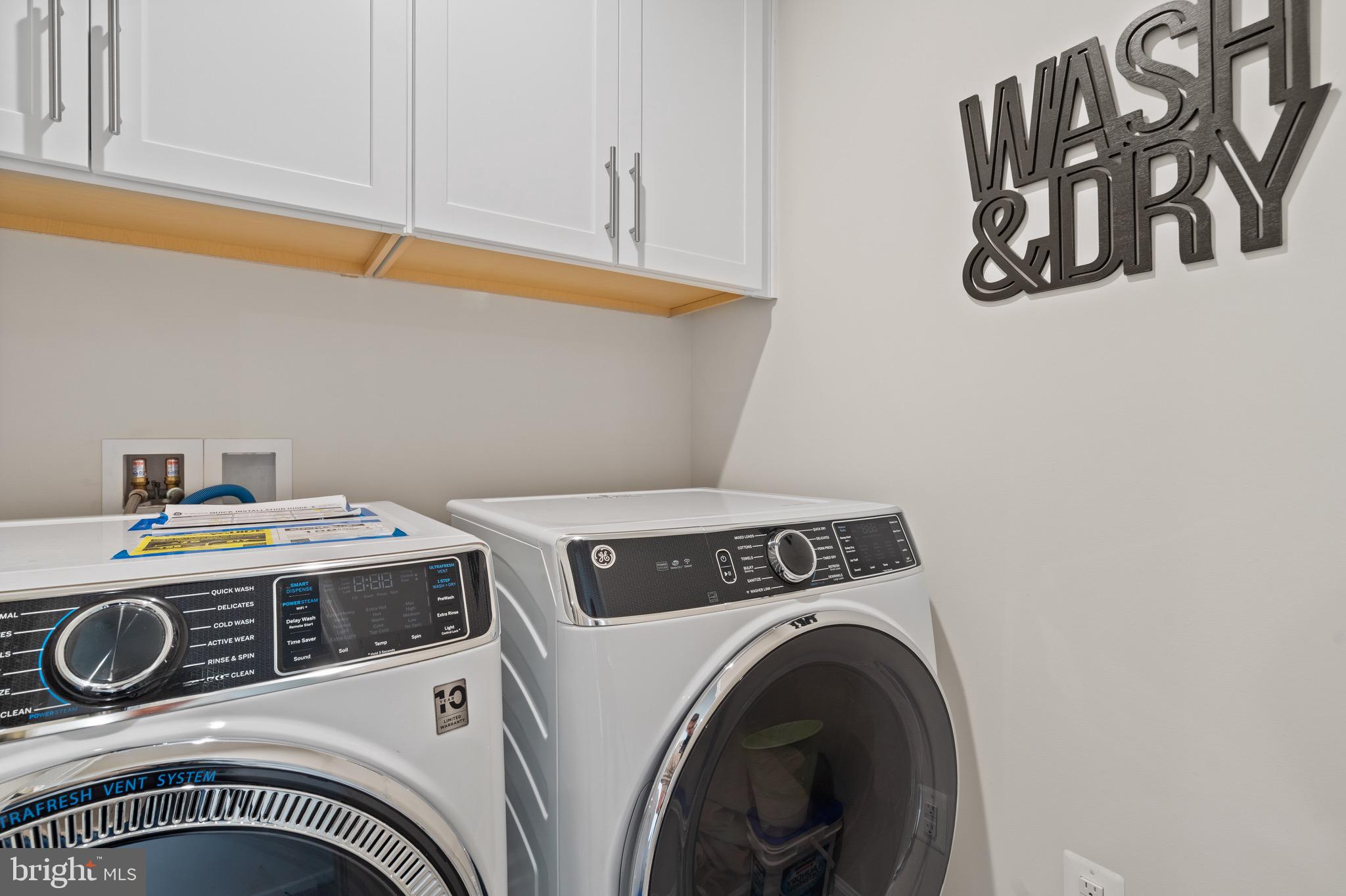 4554 Morley Loop Woodbridge, VA 22192 - Photo 56 of 57 Wash & Dryer at the Bedroom Level