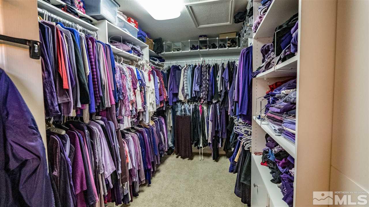 1295 Tarleton Way Reno, NV 89523 - Photo 14 of 23 a view of walk in closet with clothes