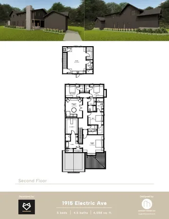 a black and white photo of a house