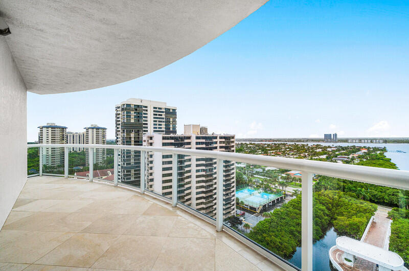 4600 North Ocean Drive, Unit 1603 Singer Island, FL 33404 - Photo 26 of 43 a view of balcony with city view