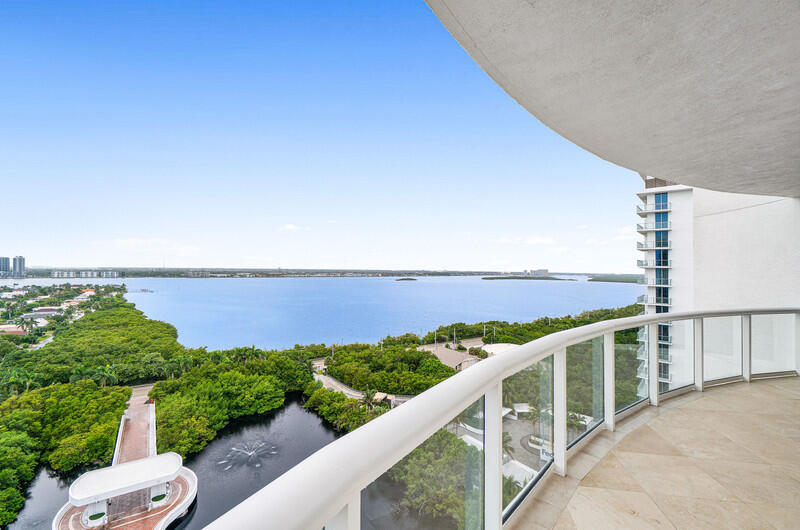 4600 North Ocean Drive, Unit 1603 Singer Island, FL 33404 - Photo 28 of 43 a view of a balcony with lake view and mountain view
