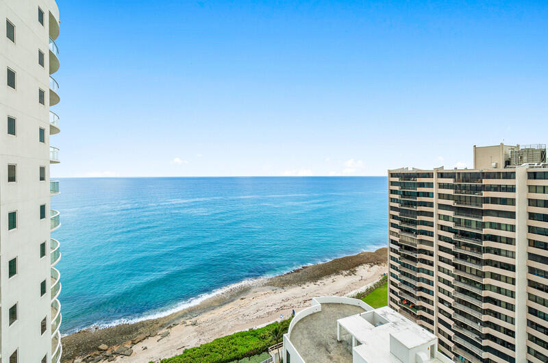 4600 North Ocean Drive, Unit 1603 Singer Island, FL 33404 - Photo 29 of 43 a view of an ocean with a building
