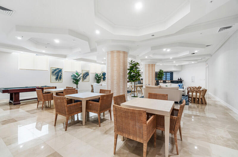 4600 North Ocean Drive, Unit 1603 Singer Island, FL 33404 - Photo 31 of 43 a view of a dining room with furniture