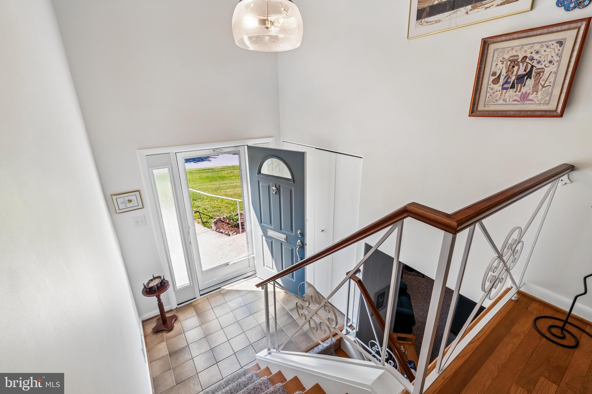 11728 Lovejoy Street Silver Spring, MD 20902 - Photo 26 of 43 Main level stairs to entry foyer.