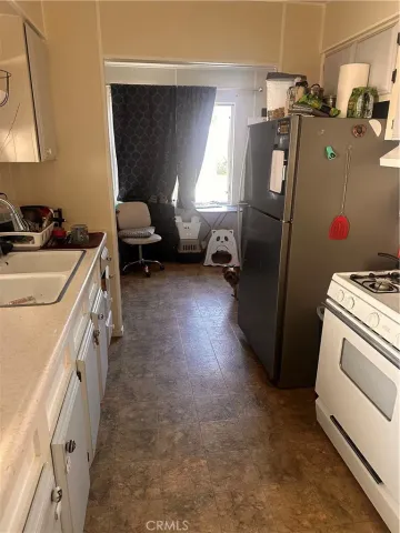 a room with storage and utility