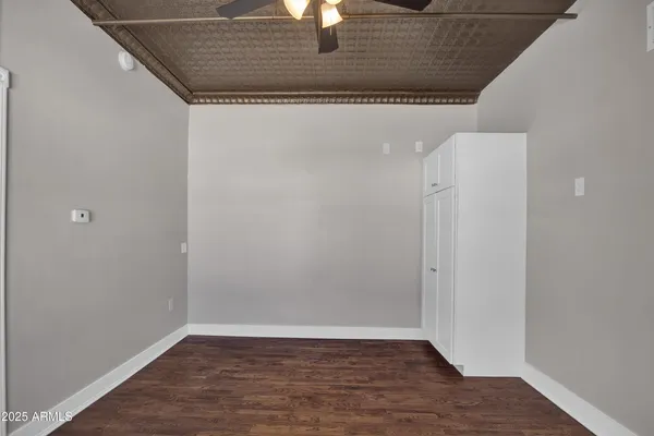 a view of wooden floor