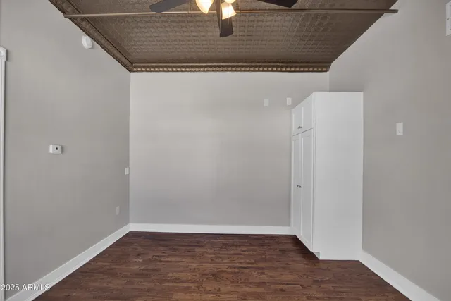 a view of wooden floor