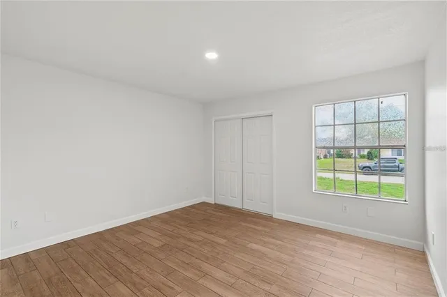 a view of empty room