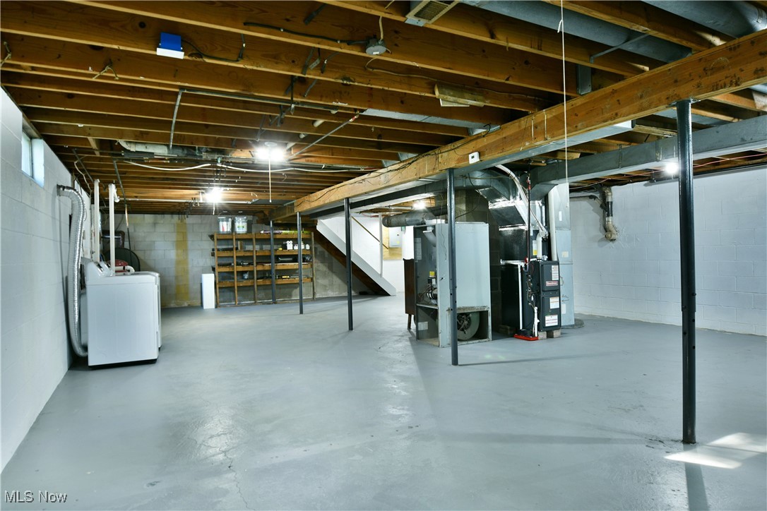 4461 Ridge Road Cortland, OH 44410 - Photo 43 of 47 Basement featuring heating unit