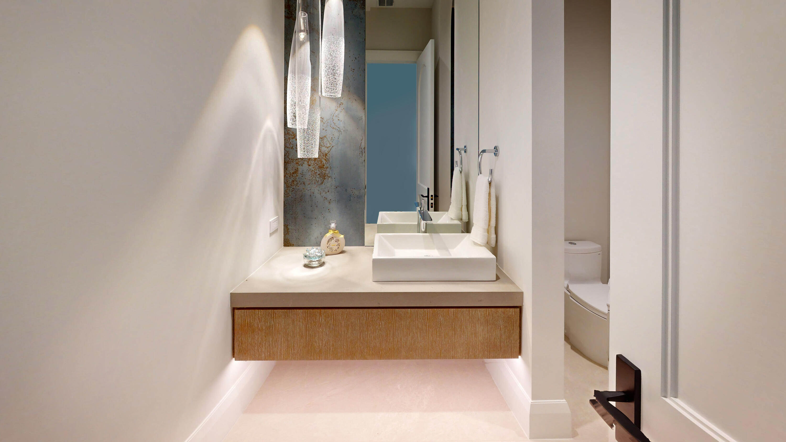 6009 Le Lac Road Boca Raton, FL 33496 - Photo 11 of 35 a en suite bathroom with a sink and a mirror