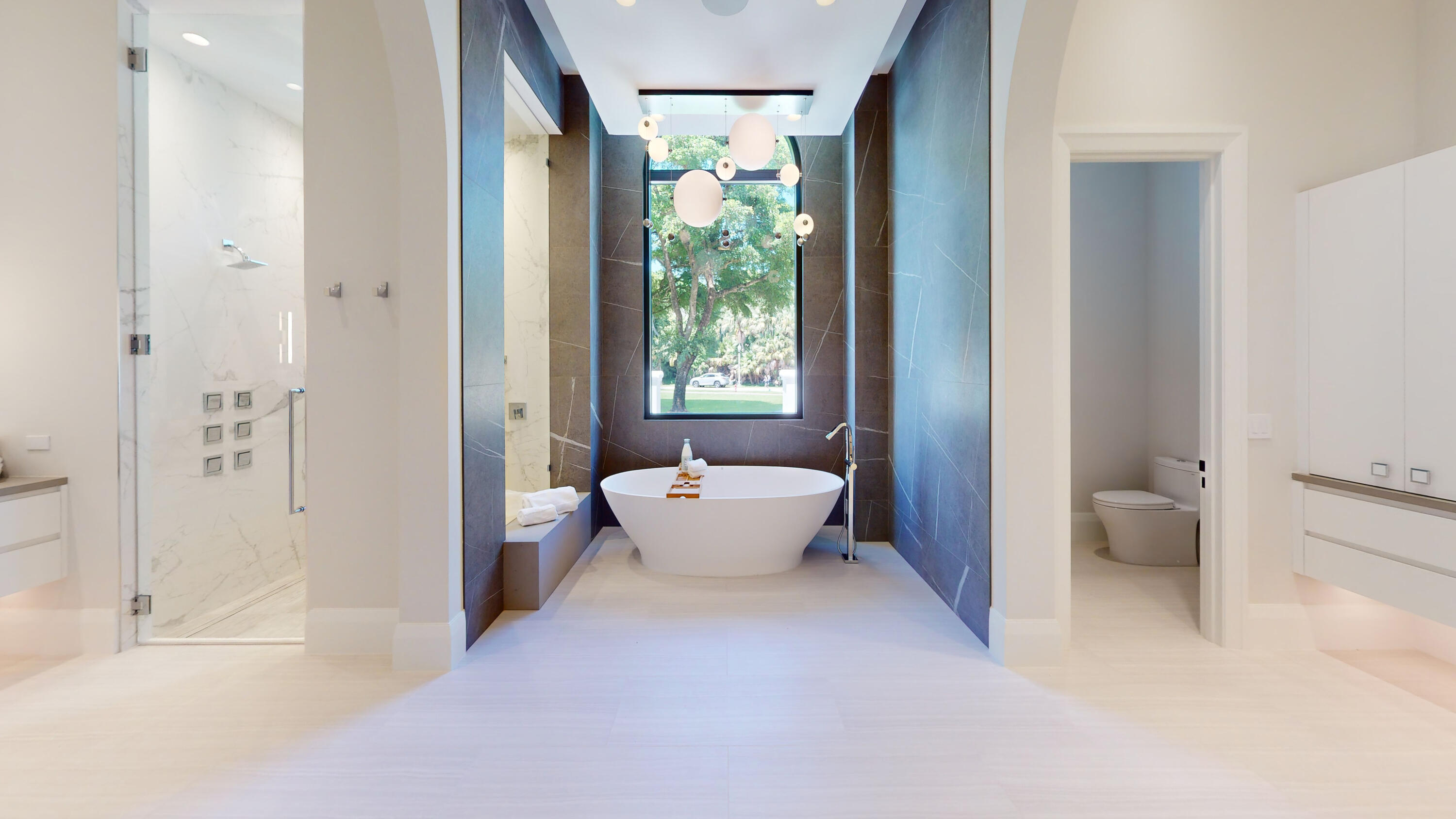 6009 Le Lac Road Boca Raton, FL 33496 - Photo 17 of 35 a bathroom with a toilet sink and shower