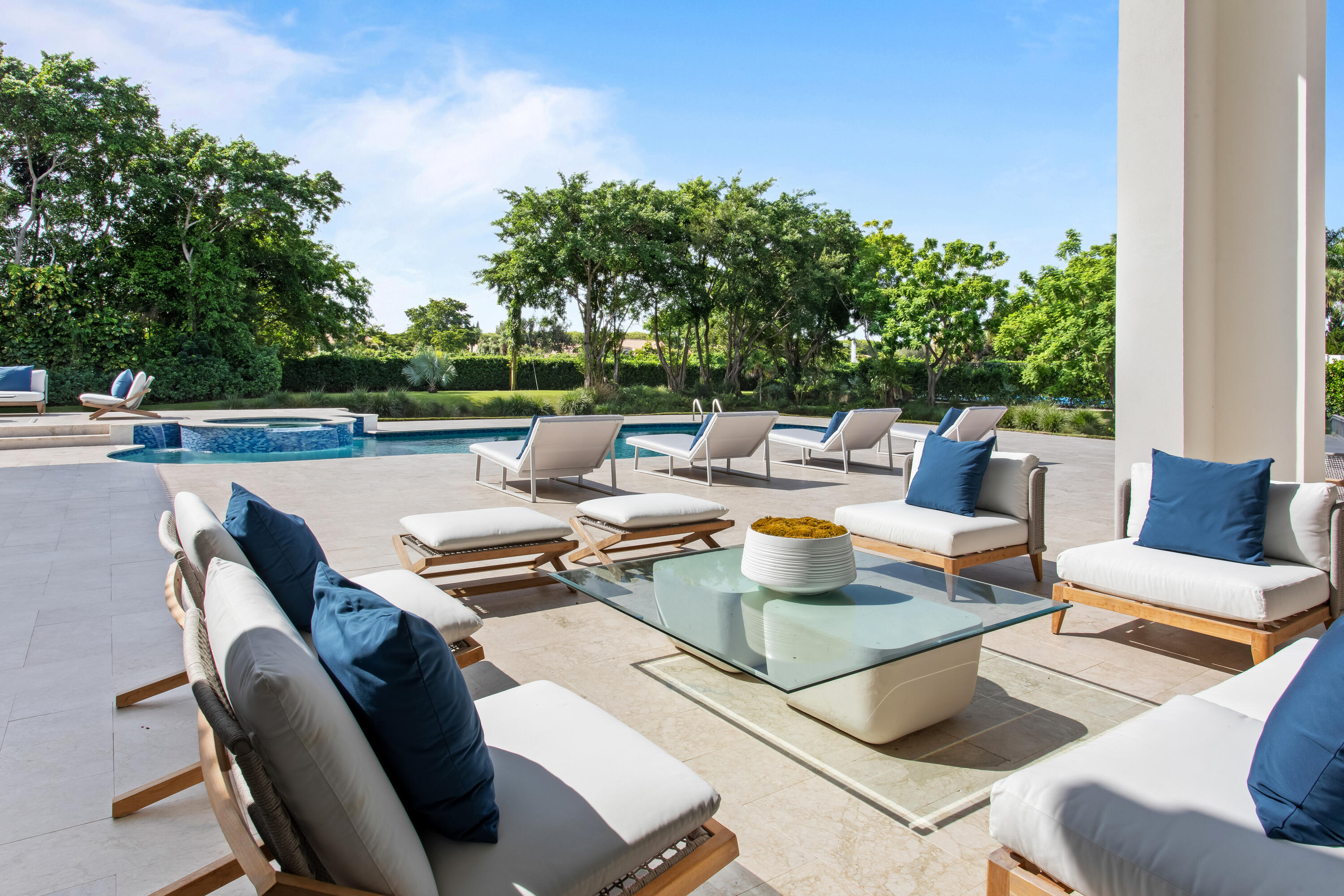 6009 Le Lac Road Boca Raton, FL 33496 - Photo 27 of 35 a view of a patio with swimming pool