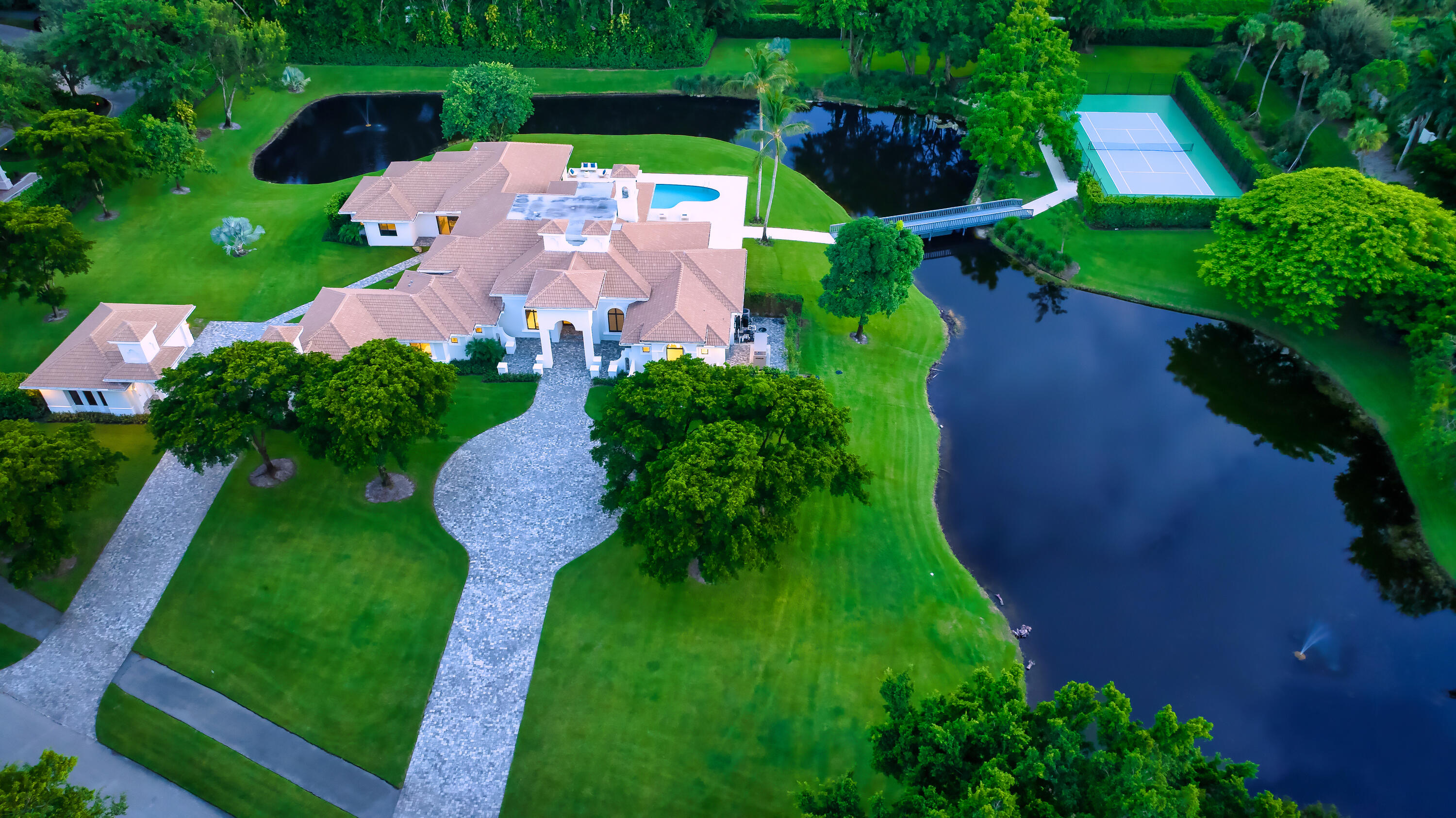 6009 Le Lac Road Boca Raton, FL 33496 - Photo 3 of 35 an aerial view of a house