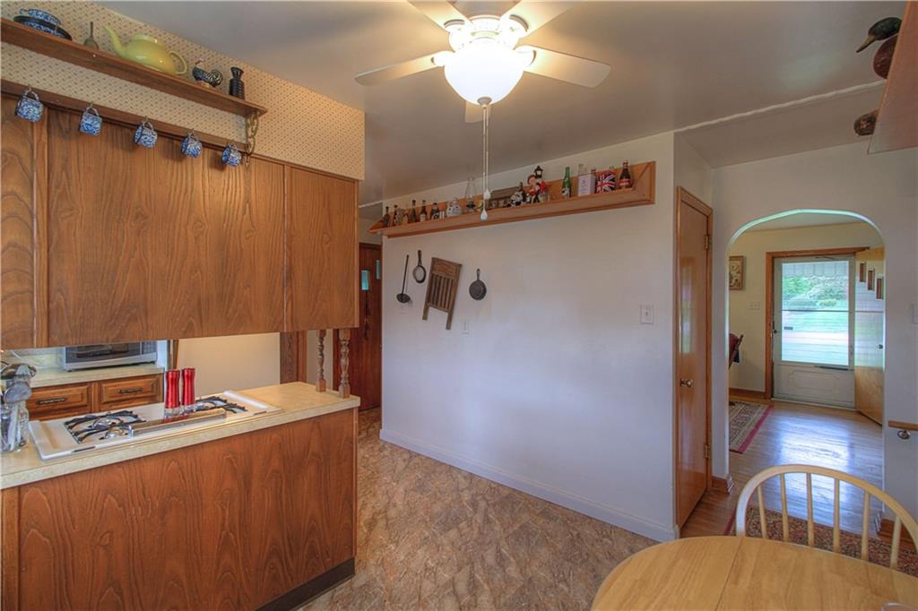 735 Beaver Street Rochester, PA 15074 - Photo 5 of 22 View 2 of dining/kitchen and looking into the living room. Door to left of center wall is direct, covered entry from garage/breezeway.