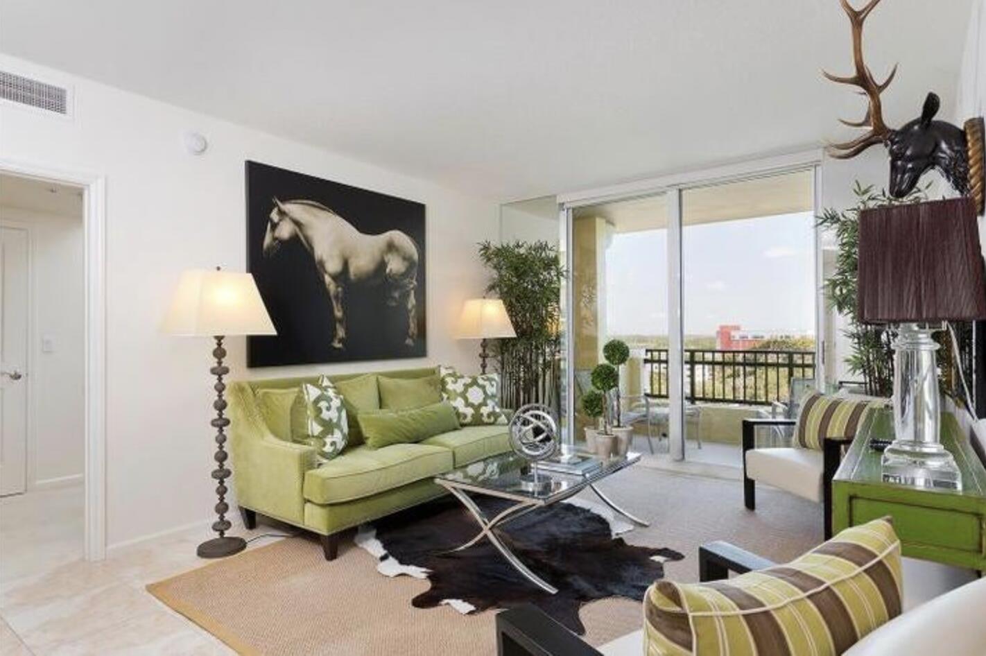 403 South Sapodilla Avenue, Unit 618 West Palm Beach, FL 33401 - Photo 1 of 20 a living room with furniture and a large window