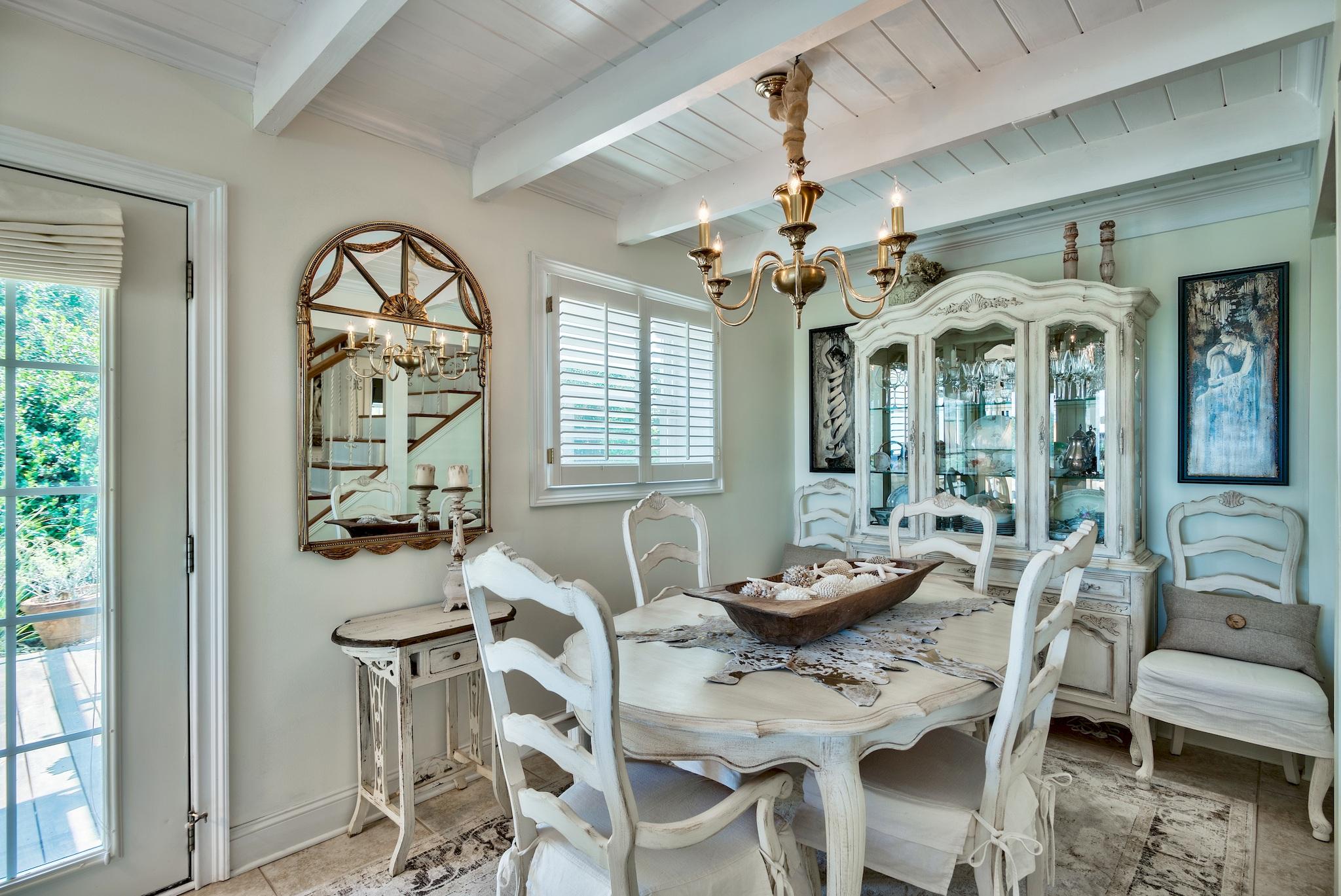 120 South Bishop Road Santa Rosa Beach, FL 32459 - Photo 19 of 64 a view of a dining room with furniture window and outside view