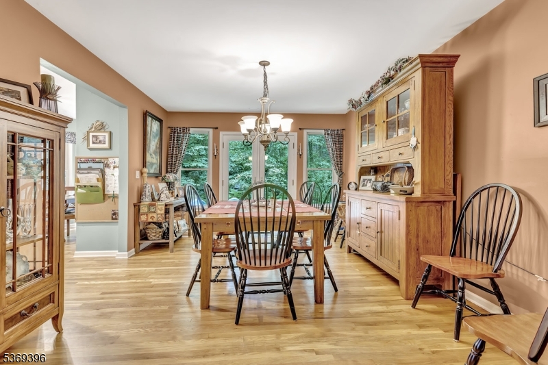 18 Hickory Run Road Califon, NJ 07830 - Photo 12 of 32 a view of a dining room with furniture window and wooden floor