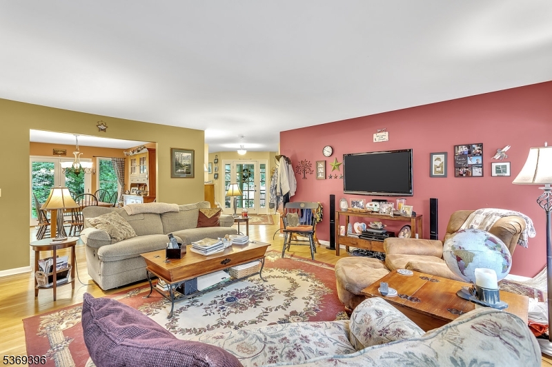 18 Hickory Run Road Califon, NJ 07830 - Photo 18 of 32 a living room with furniture and a flat screen tv