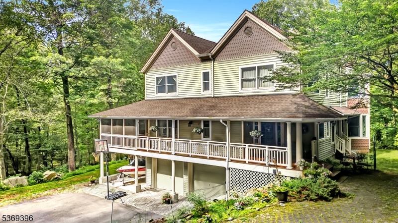 18 Hickory Run Road Califon, NJ 07830 - Photo 5 of 32 a view of a house with a garden and pathway