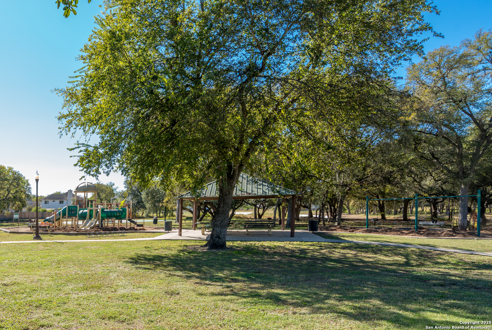 244 Turkey Tree Cibolo, TX 78108 - Photo 47 of 48 a view of a park with large trees