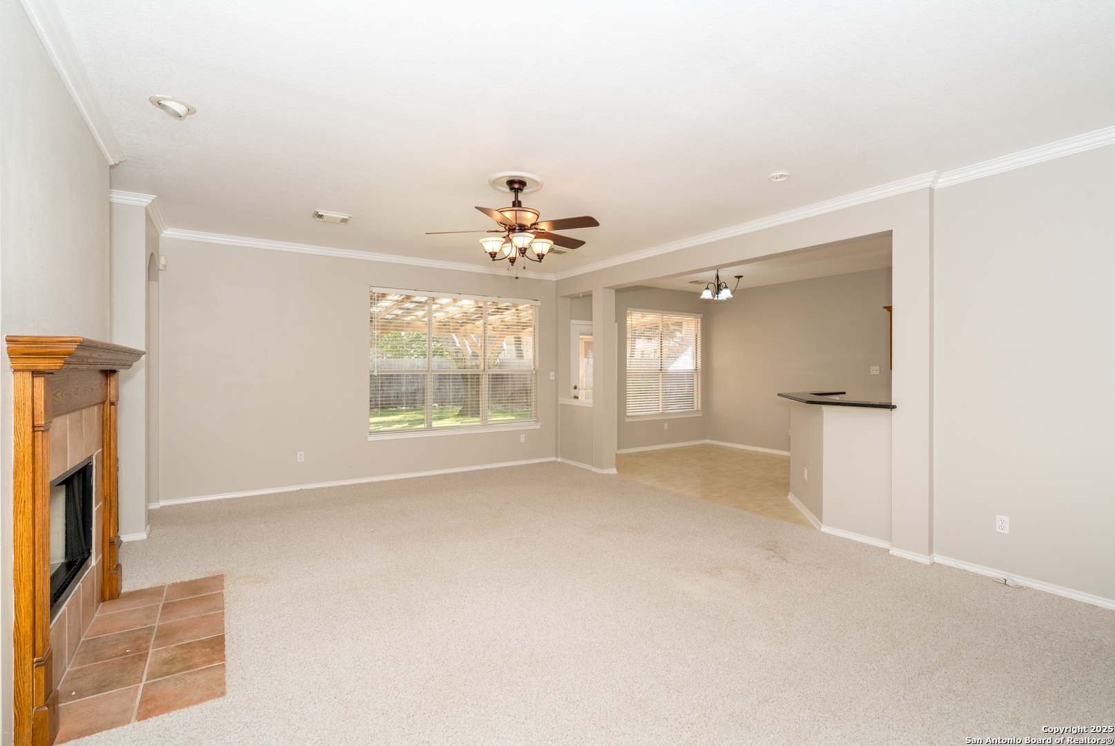244 Turkey Tree Cibolo, TX 78108 - Photo 6 of 48 a view of an empty room with a window