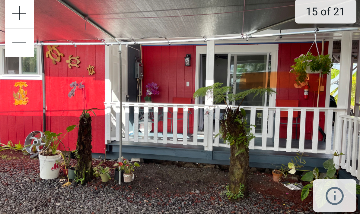 15-2846 Pahoa Village Road Pahoa, HI 96778 - Photo 14 of 20 a view of a porch with a bench