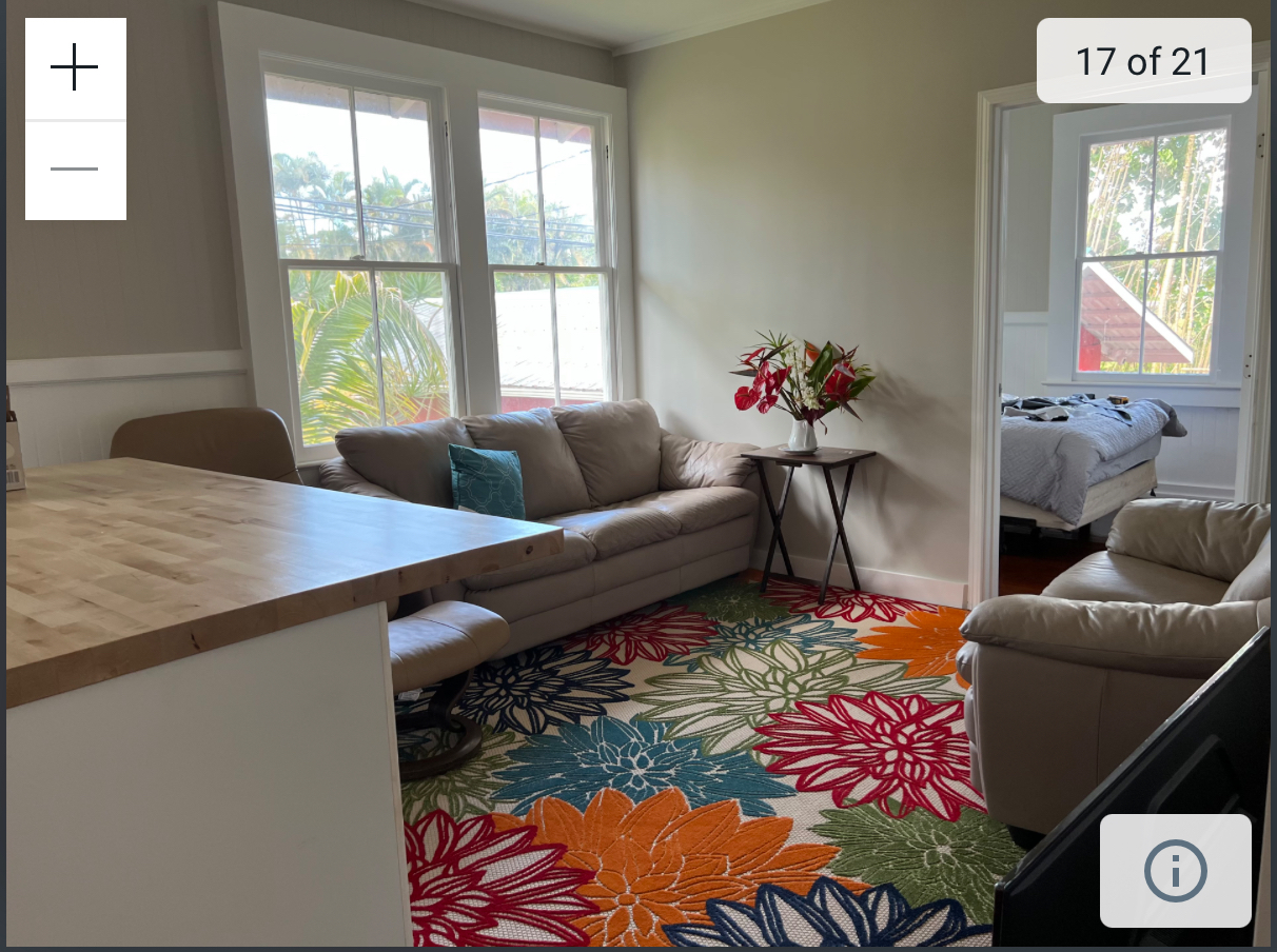 15-2846 Pahoa Village Road Pahoa, HI 96778 - Photo 16 of 20 a living room with furniture and a large window