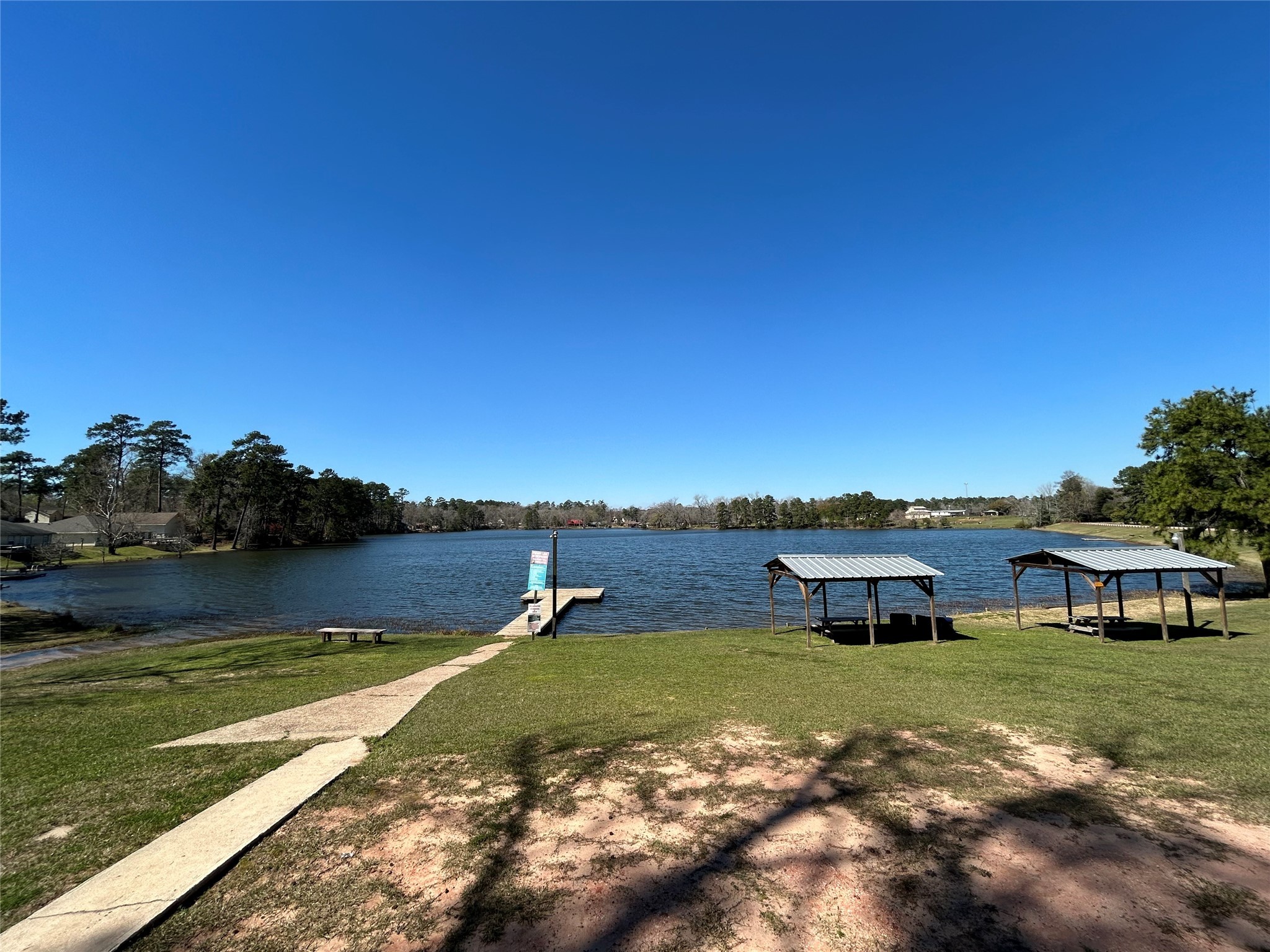 0 Royal Creek Road Conroe, TX 77303 - Photo 13 of 26 a view of lake with houses