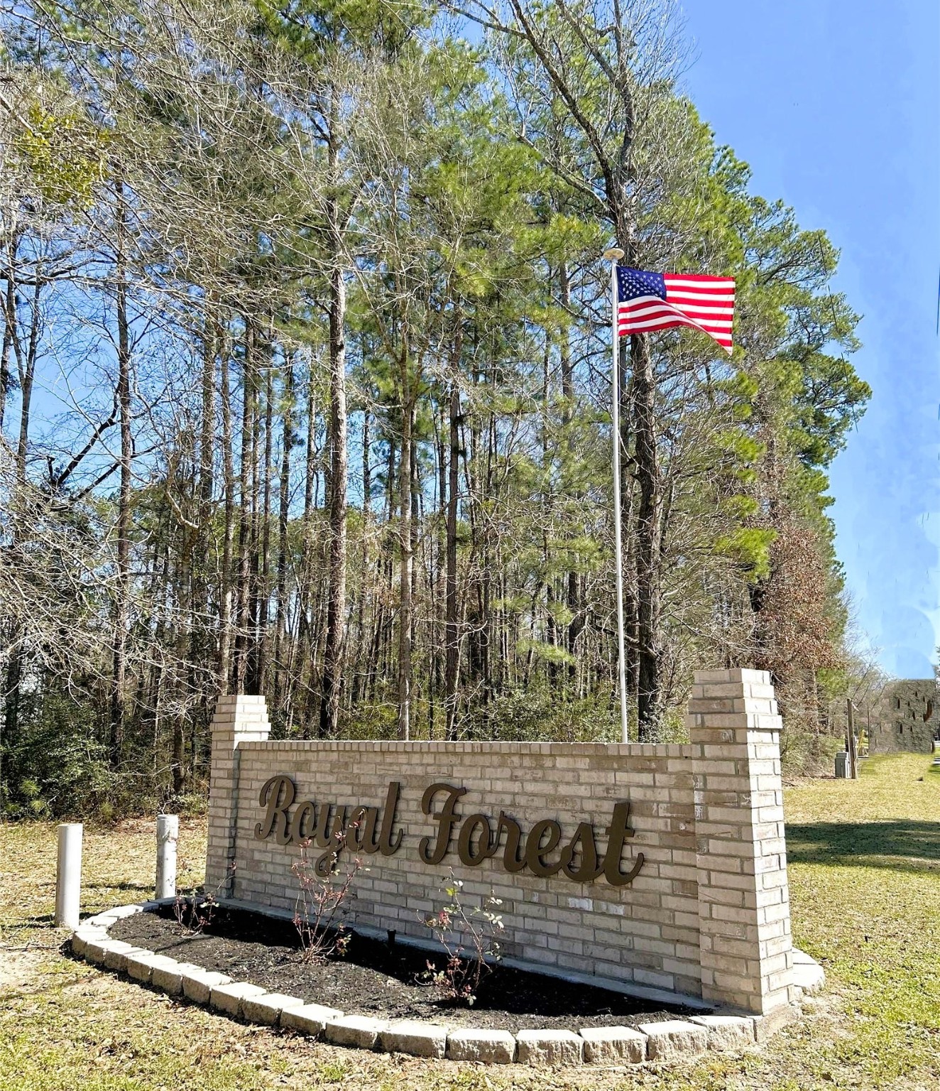 0 Royal Creek Road Conroe, TX 77303 - Photo 2 of 26 a sign that is on the side of a building
