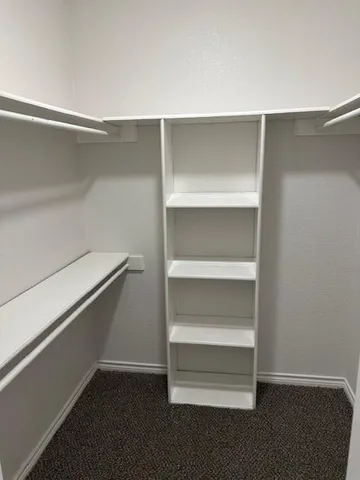 a refrigerator in a kitchen
