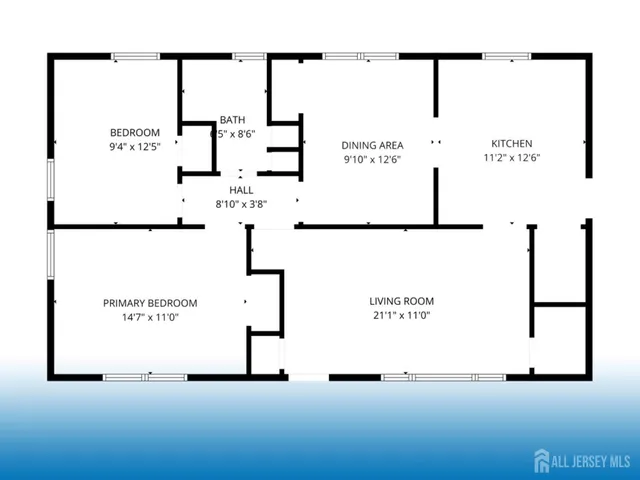 a picture of a floor plan