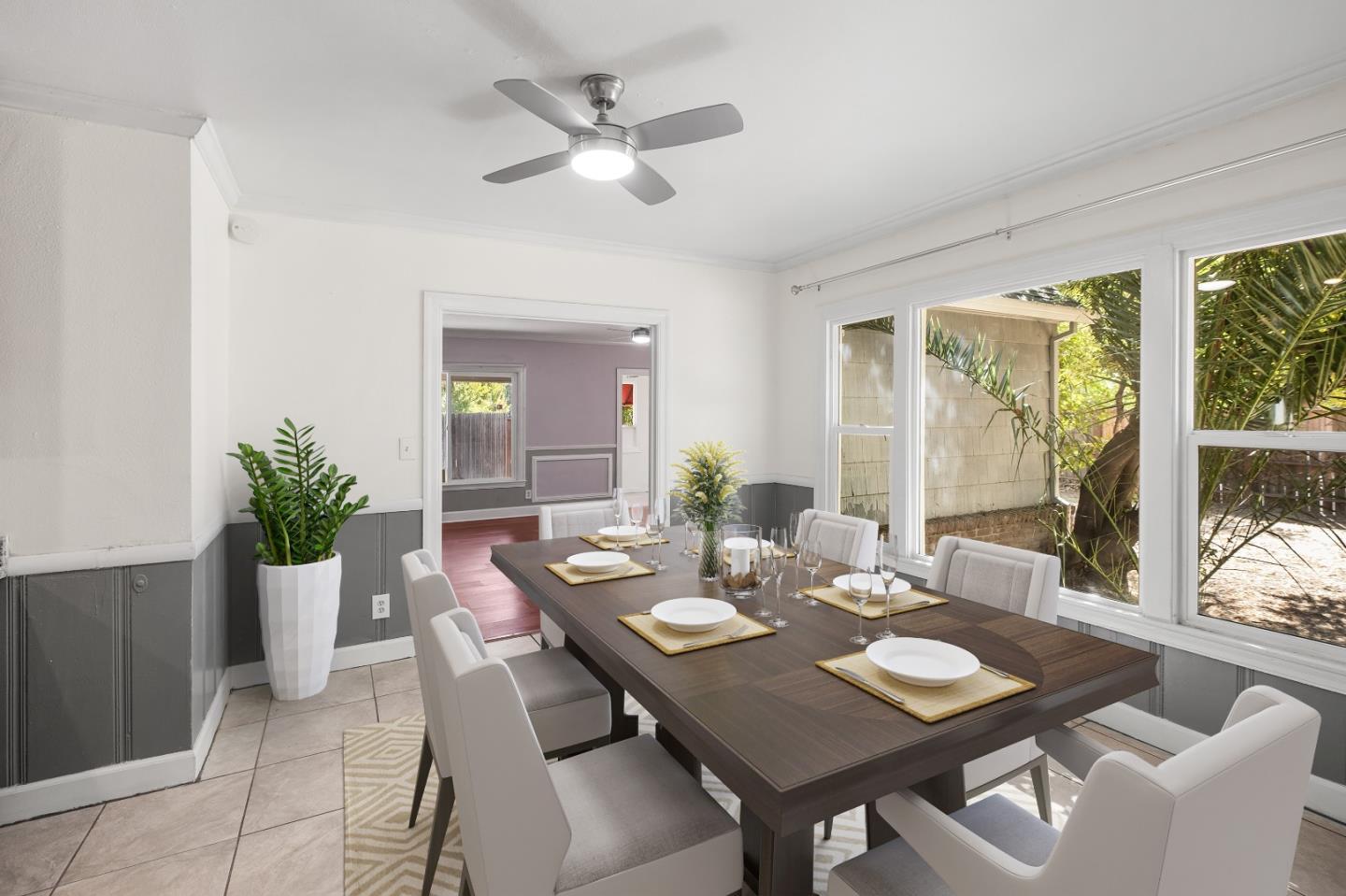 2905 Garfield Avenue Carmichael, CA 95608 - Photo 11 of 32 a view of a dining room with furniture window and outside view