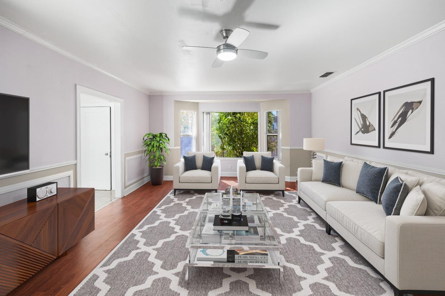 2905 Garfield Avenue Carmichael, CA 95608 - Photo 5 of 32 a living room with furniture or couch and a large window