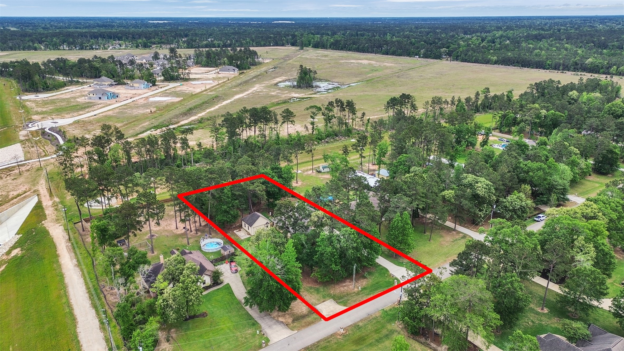 18005 Cindy Lane Conroe, TX 77302 - Photo 5 of 49 Plenty of space to add a pool if desired. If