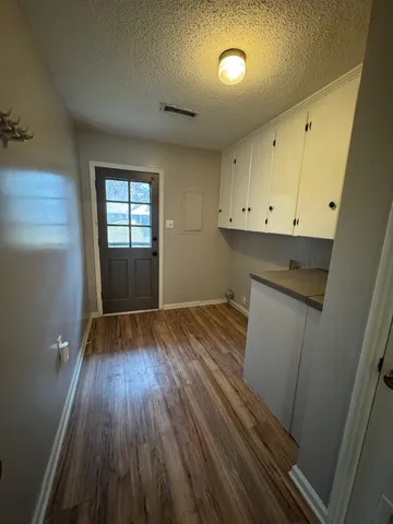 wooden floor in an empty room