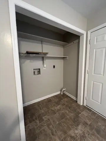 a view of empty room