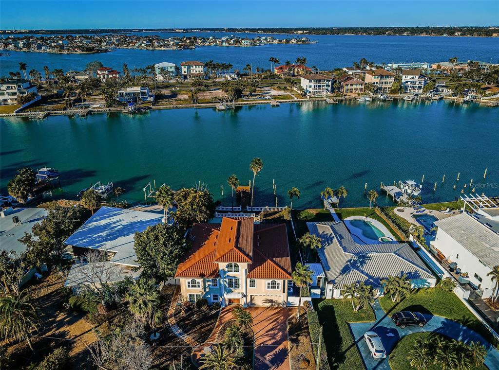 30 Dolphin Drive Treasure Island, FL 33706 - Photo 4 of 71 an aerial view of a houses with a lake view