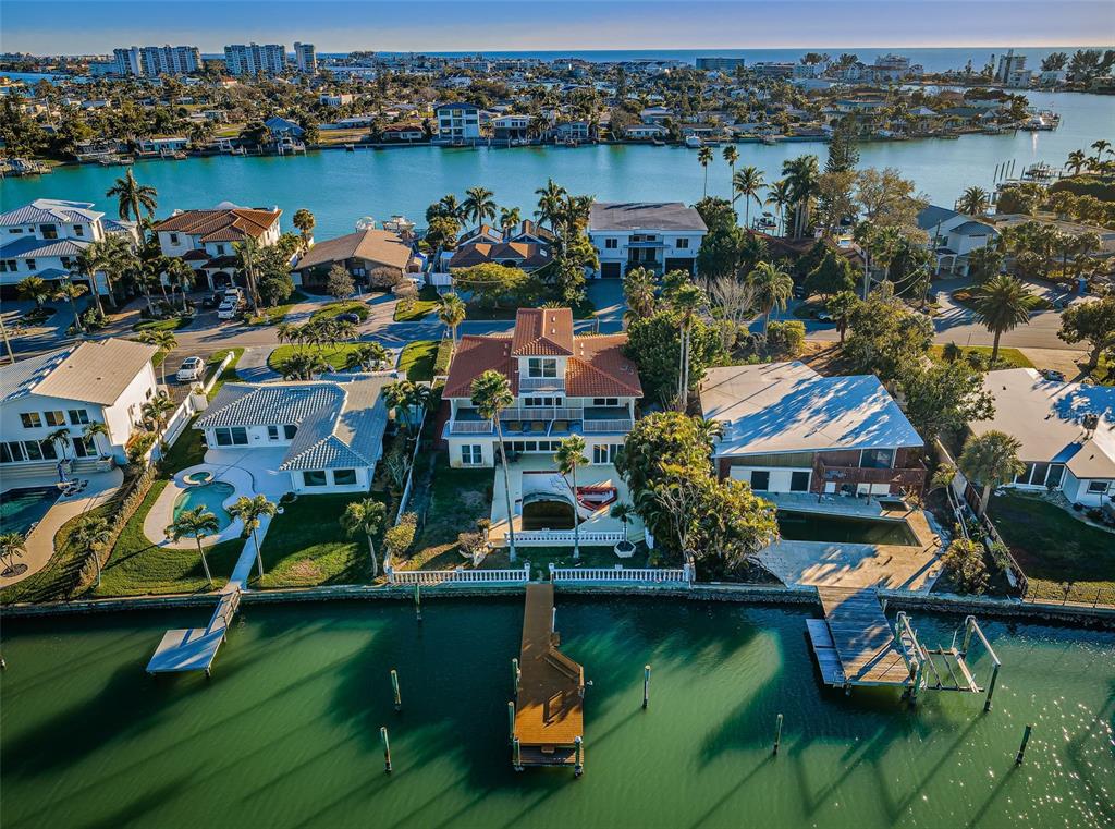 30 Dolphin Drive Treasure Island, FL 33706 - Photo 8 of 71 an aerial view of a house with a lake view