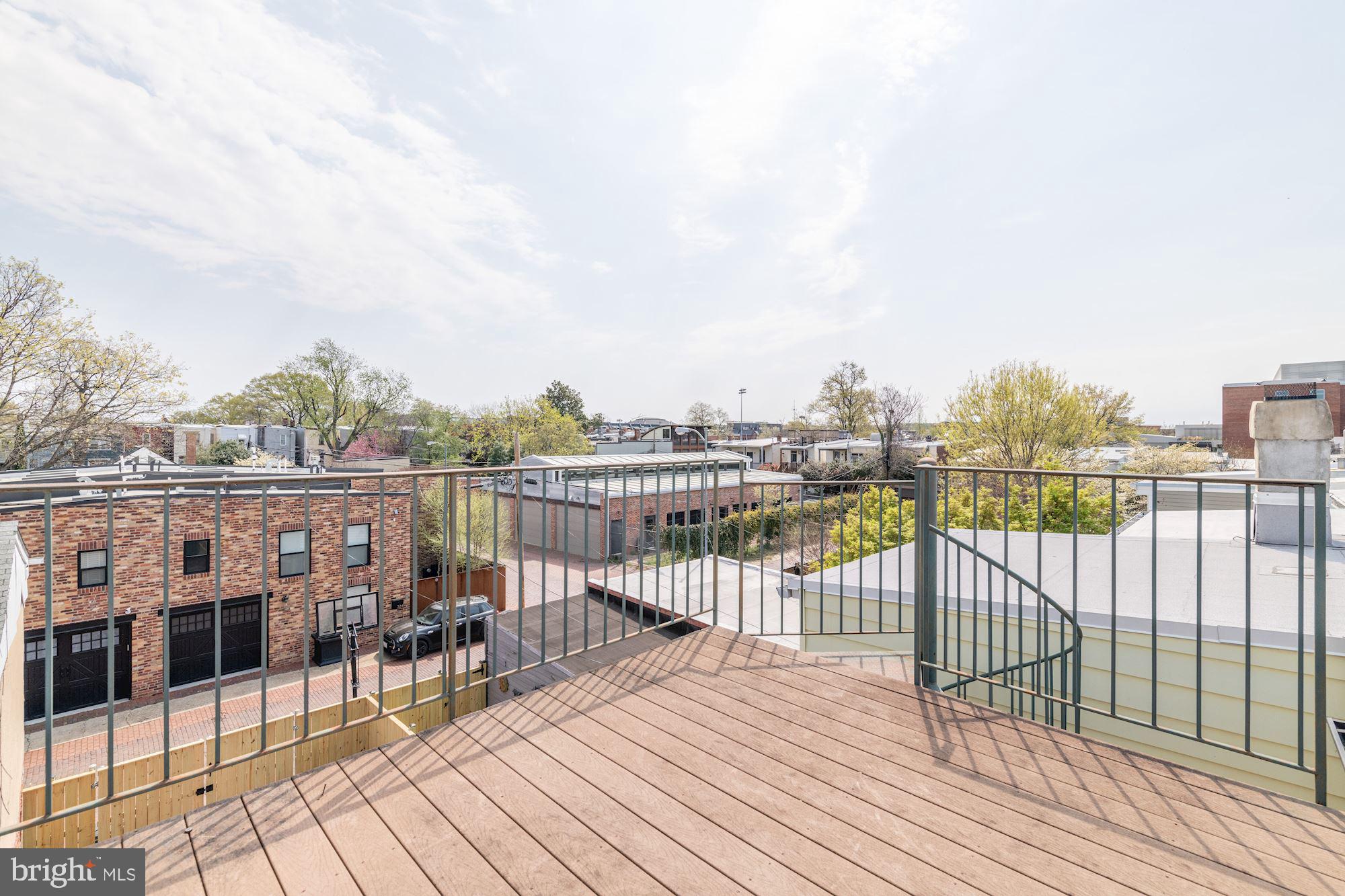 320 12th Street Southeast Washington, DC 20003 - Photo 19 of 20 Roof deck