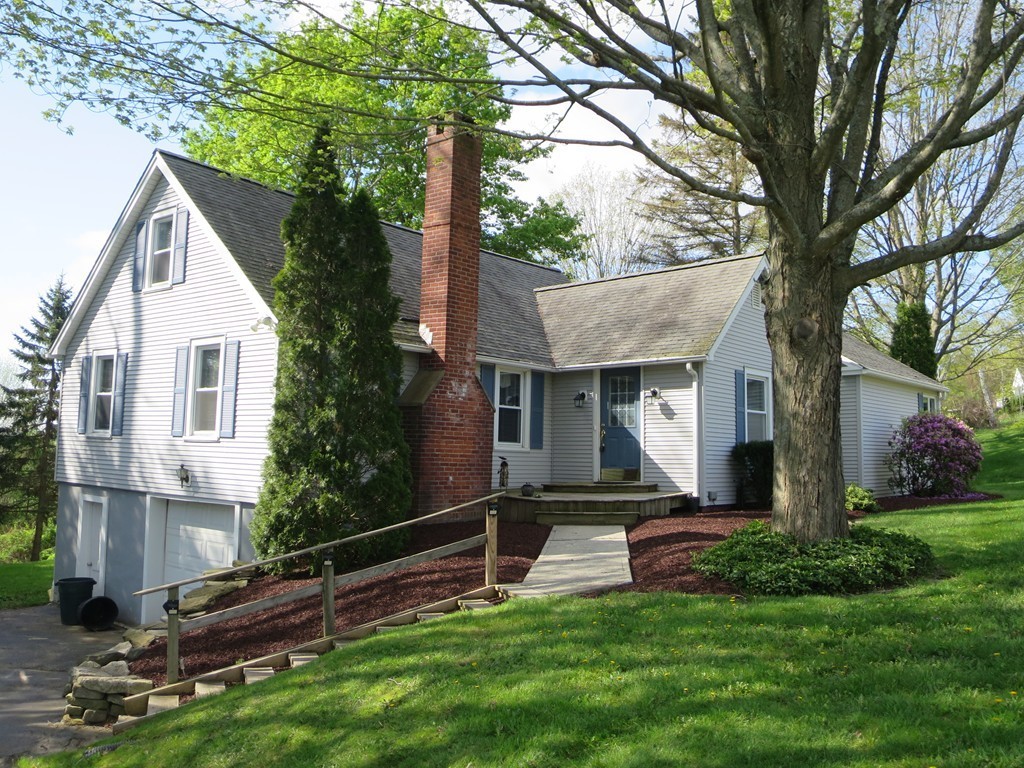 117 Stebbins Road Monson, MA 01057 - Photo 21 of 27 a view of a house with backyard and sitting area