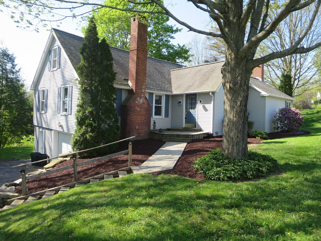 117 Stebbins Road Monson, MA 01057 - Photo 24 of 27 a backyard of a house with lots of green space